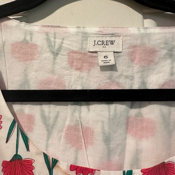 J. Crew Floral Maxi Dress - Red and Pink - Picture 5 of 12